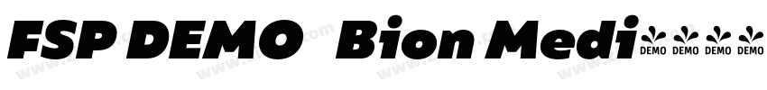 FSP DEMO   Bion Medi字体转换